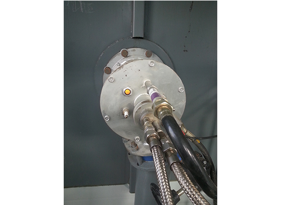 柴油燒嘴工作現場